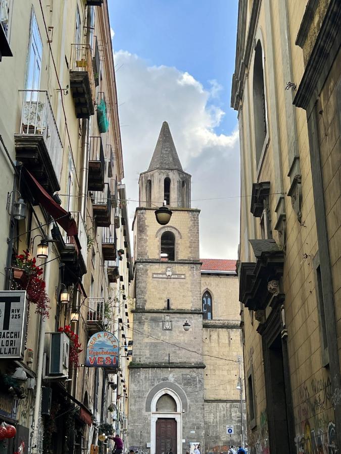 Апартаменты Le Scalette A Santa Chiara Неаполь Экстерьер фото
